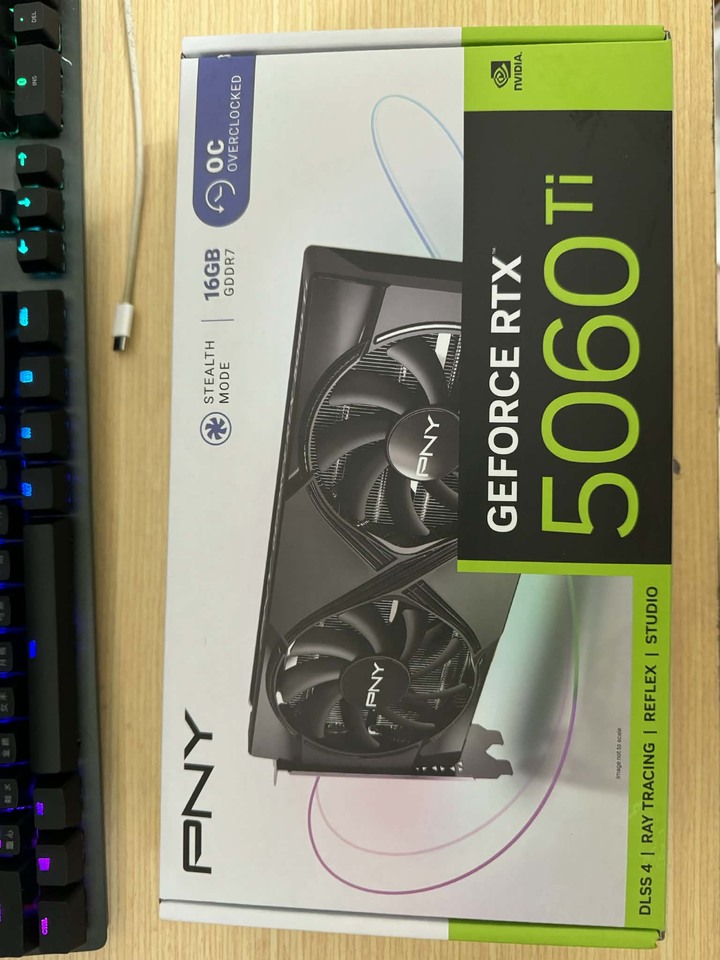 RTX 5060 Ti 16GB 顯示卡(可議價)