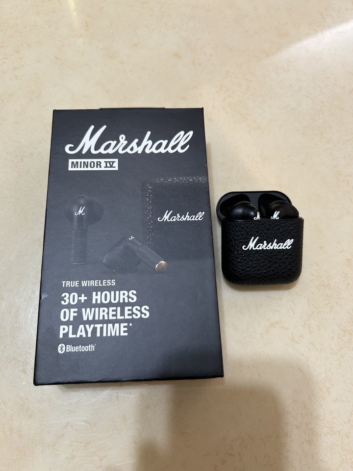 ￼￼Marshall Minor IV 真無線藍芽耳機 第四代