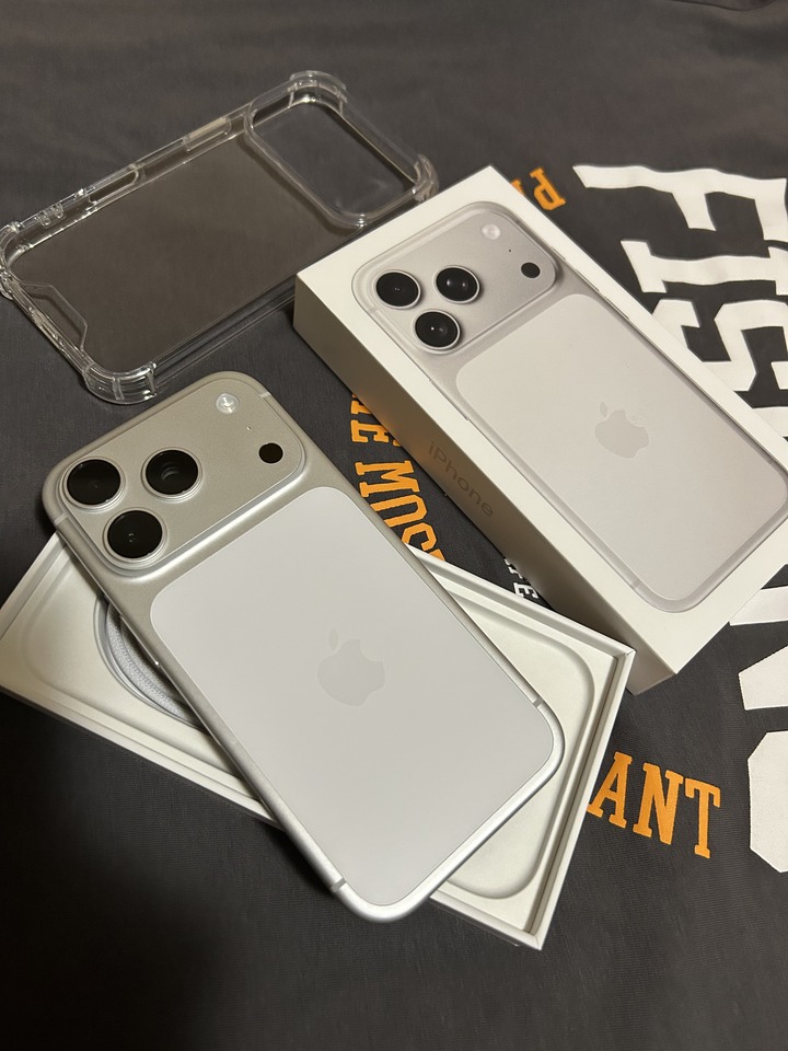 iPhone 17 Pro 256G 銀色 剛買不到一個月 近全新 保固到2027年的8月12日