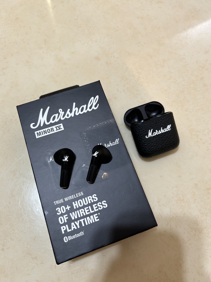 ￼￼Marshall Minor IV 真無線藍芽耳機 第四代