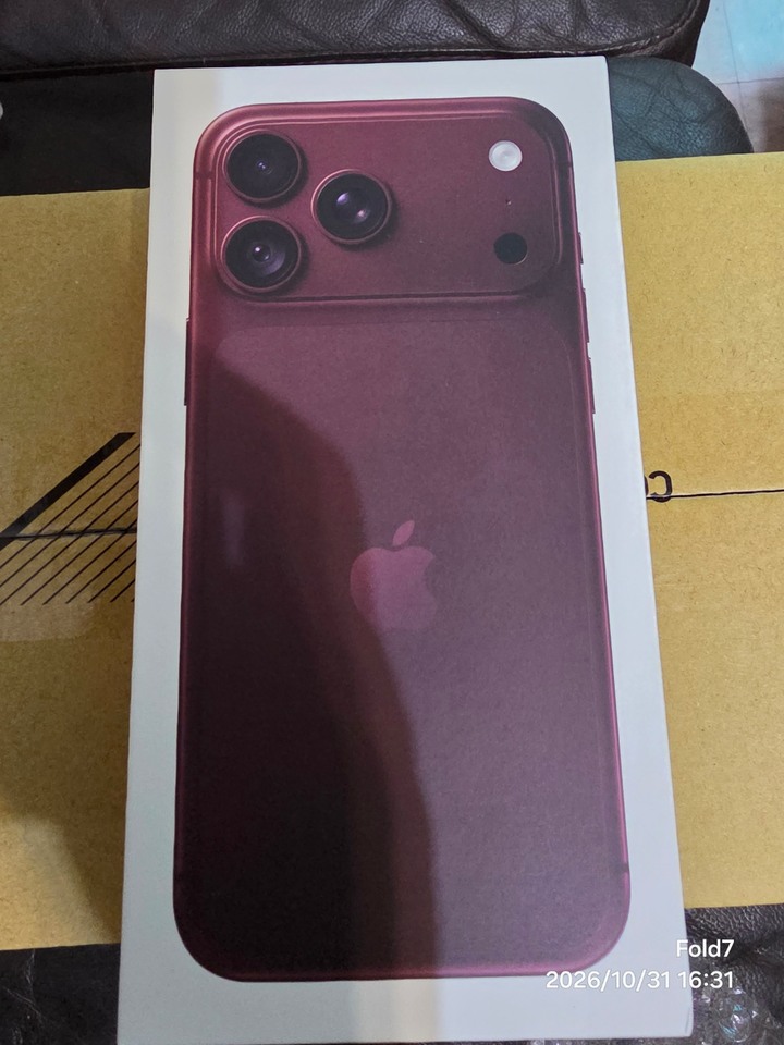 全新 iPhone 18 Pro Max 256GB 紅色