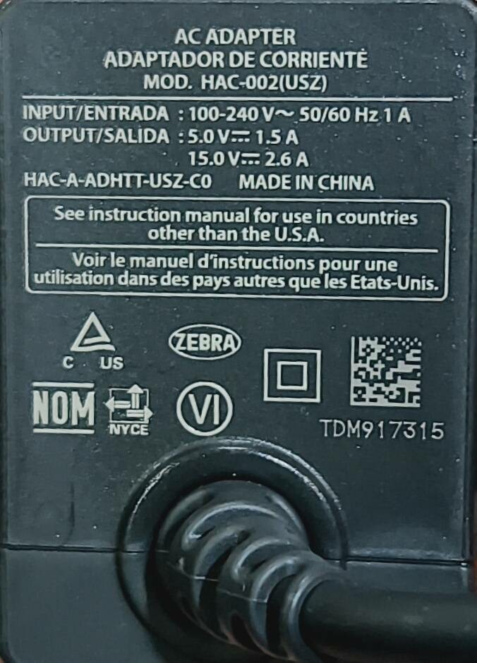 NS 充電器/ switch 充電器 充電頭 適配器