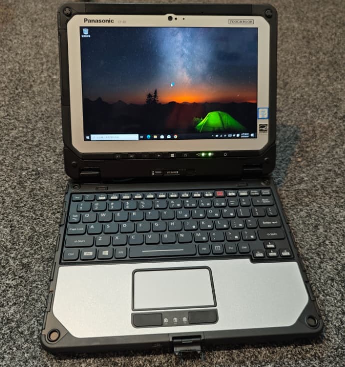 TOUGHBOOK CF-20 m5-6Y57 8G 256G 強固型二合一電腦 三顆電池 7小時待機