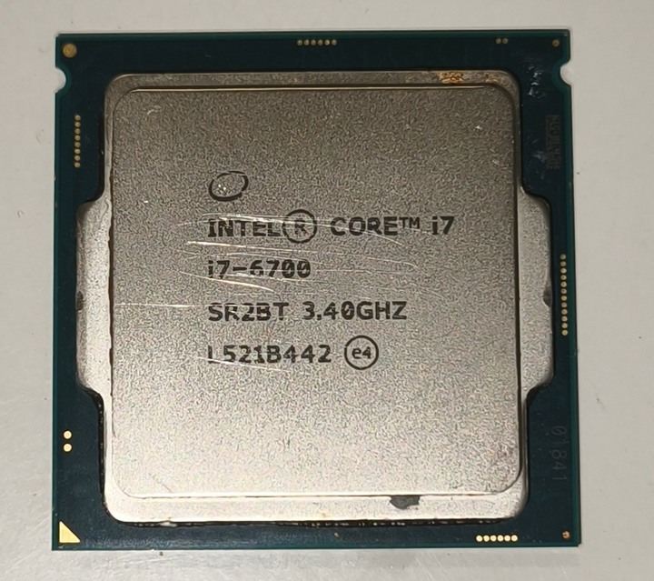 Intel i7 6700 CPU