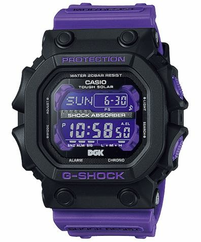 Casio G Shock GX-56DGK-1 DGK聯名限量絕版 紫黑液晶 大錶徑