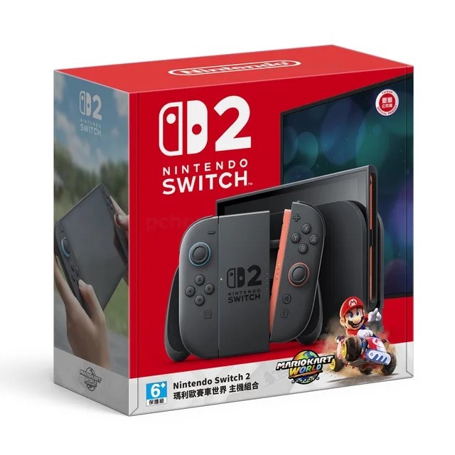台版 Nintendo Switch 2 馬力歐賽車同捆版