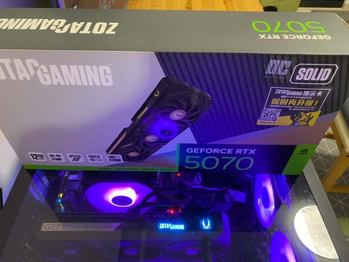 ZOTAC GAMING RTX 5070 Solid OC