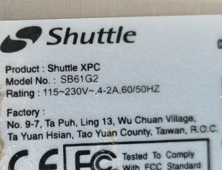 售 故障 開不了機 的 xpc 主機一台