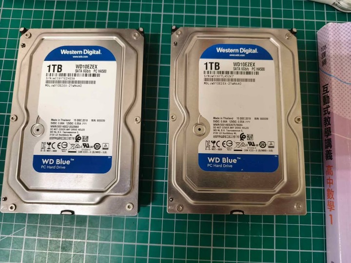 售 WD HDD 1T 單顆售600