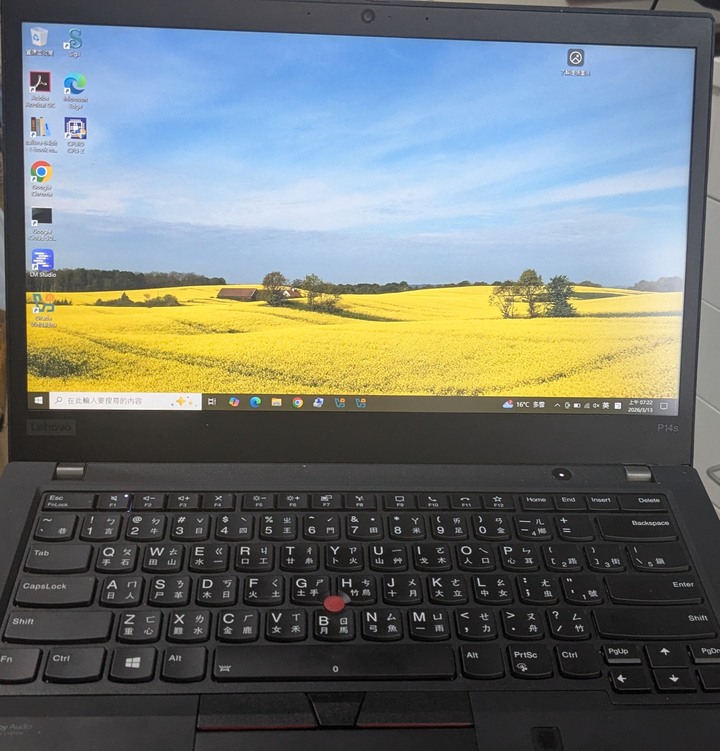 Lenovo Thinkpad P14s Gen2 24g/512g 功能正常 9成新 雙顯 Nvidia T500, T14 T490 T480 T14s Thinkbook 14 可參考