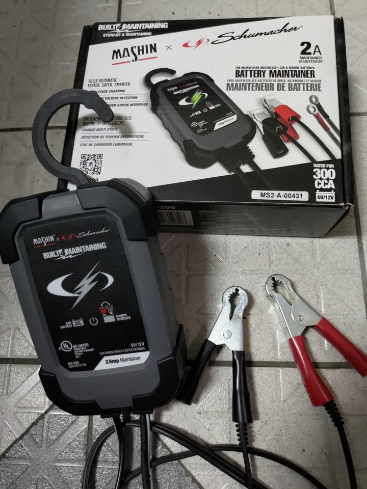 麻新X舒馬克 MS-200 6V/12V 2A 鉛酸電池充電器