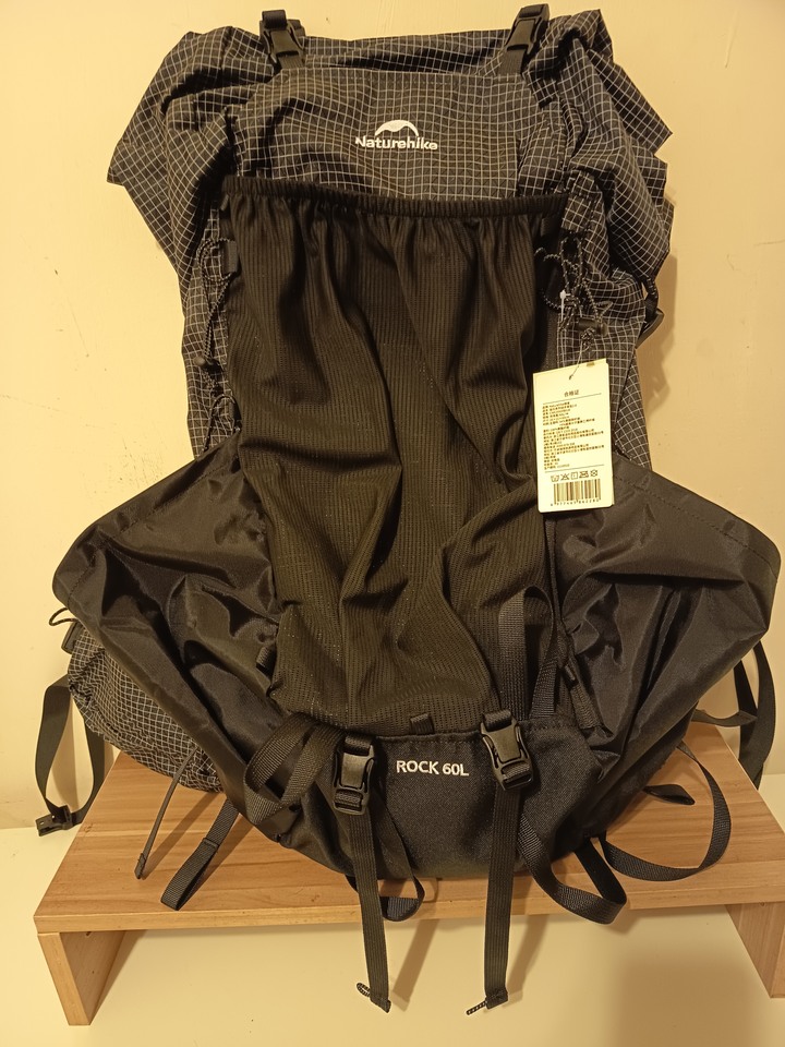 挪客naturehike 新款rock2.0 60L m碼月夜黑