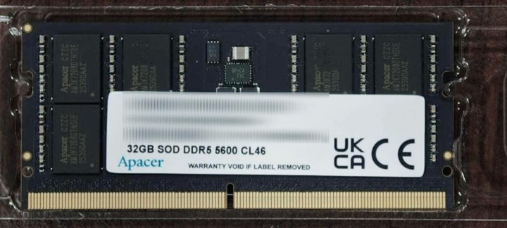 Apacer DDR5 5600 32GB 有原廠保固 筆電/NB專用 可面交